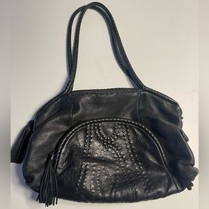 Gorgeous black leather bag. Australian brand.